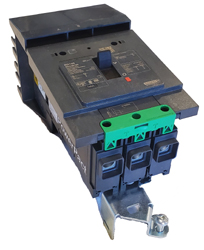 Large image of item: Square D  BDA36050 Circuit Breaker  I-line BDA 3P  50A  18KA@480V -New