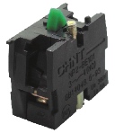 Large image of item: CHNT Brand ZNP2 Add on Normally Closed Contact Block for All ZNP2 Push Buttons and Selector Switches