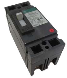 Large image of item: GE TED124020WL  Circuit Breaker TED  2P  20A  18KA @ 480V -New