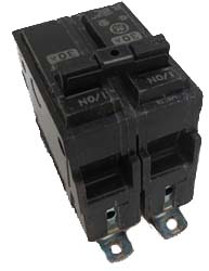 Large image of item: GE  THQB2140 Circuit Breake THQB  2P  40A  10KA @ 120/240V -New