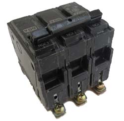 GE THQB32050 Circuit Breakr  THQB  3P  50A  10KA @ 240V -New