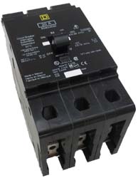 Large image of item: Square D  EGB34100 Circuit Breaker EGB 3P  100A  35KA@480/277V -New