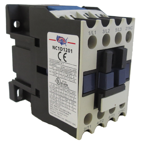 Direct Replacement for TELEMECANIQUE LC1-D12 AC Contactor LC1D12 LC1D1210-B6 24V Coil 3 Phase 3 Pole 12 Amp