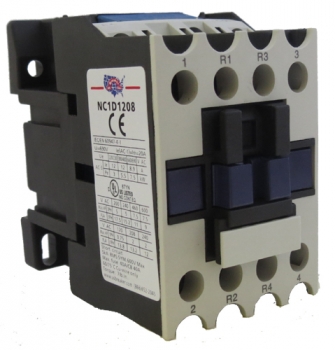 UL Contactor 12A 4P (2NO&2NC) - 24Vac Coil (Will Replace Telemecanique LC1D12008-B7 or LC1-D12-008)