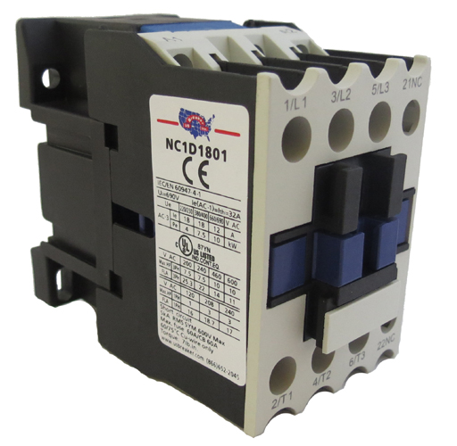 TELEMECANIQUE MOTOR STARTER RELAY   24V COIL MODEL LP1D1810 