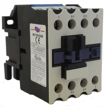 UL Contactor 25A 4P (2NO&2NC) -120Vac Coil (Will Replace Telemecanique LC1D25008-G6 or LC1-D25-008-1