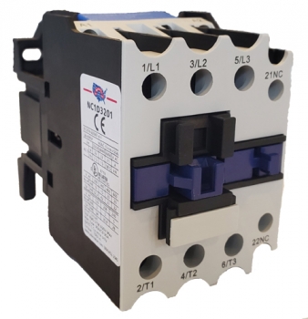 AC Contactor AC110V Coil 32A 3 Pole NO+1NC Auxiliary Contact LC1D3201 CJX2-D3201 
